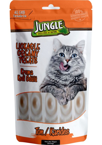 Ton-Karides Kedi Krema Ödül 5 Ad *14 gr