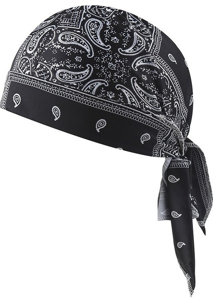 Elastik Kumaş Amip Korsan Şapka Bisiklet Sporları Kaju Fıstığı Şapka Erkek ve Kadın Türban Şapka (Yurt Dışından)