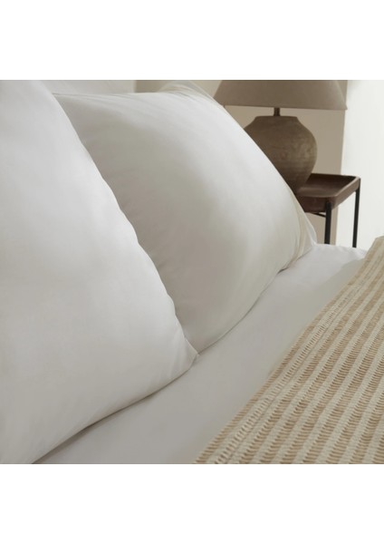 White Collection Delisa %100 Pamuk Keten Çift Kişilik Pike Takımı Krem