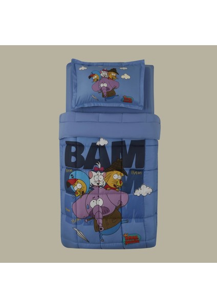 X Kral Şakir Bam Bam Bam Tek Kişilik Comfort Set/Uyku Seti