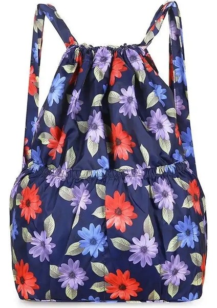 Kadın Açık Naylon Paket Cep Backpack Mommy Büyük Kapasite Çantası Renk: 5/boyut: 43X50 (Yurt Dışından)