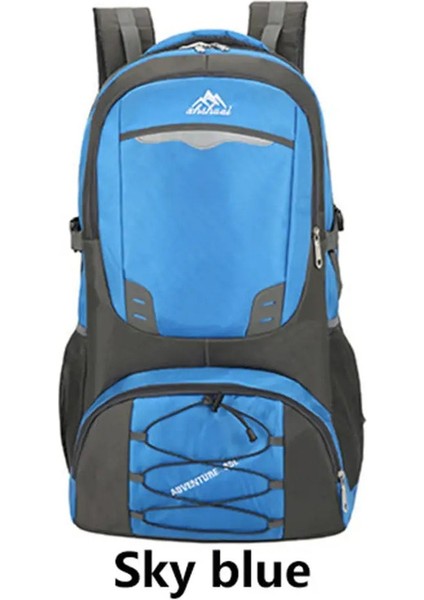 85L 60L 40L Erkekler Su Geçirmez Sırt Çantası Seyahat Paketi Spor Çantası Paketi Açık Dağlık Yürüyüşü Tırmanma Kamp Kamp Sırpma Erkek Mavisi: Sky Mavisi/boyut: 40L (Yurt Dışından)