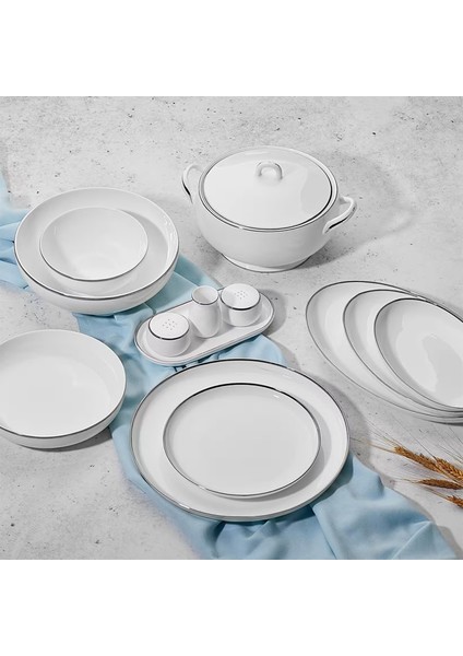 AR 60025 Royal Queen Çırağan 60 Parça Yemek Takımı