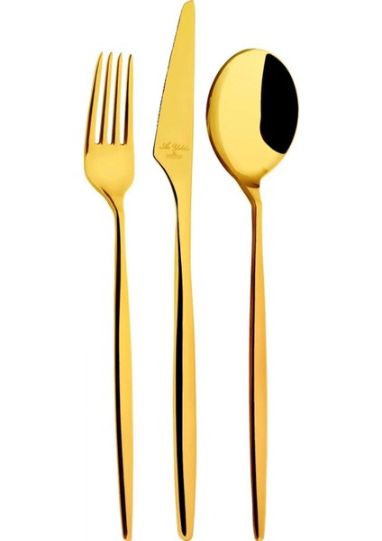 Studio Prestige Gold PVD 89 Parça Çatal Kaşık Bıçak Takımı