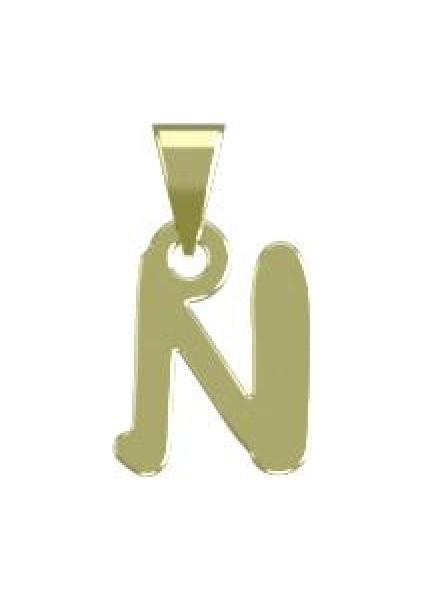 14 Ayar Altın N Harfi Kolye Ucu 0.3 Gr, KC17010 Kodlu modelleri