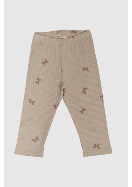 0-5 Yaş Çocuk Taytı | Fitilli Pamuklu | Esnek & Konforlu