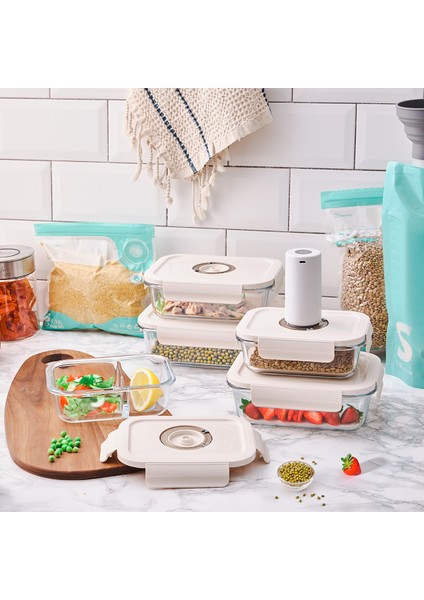 Vacuum & Fresh 25 Parça Saklama Kabı Seti
