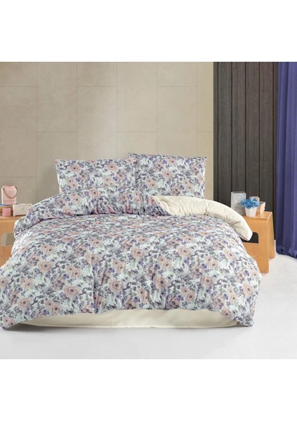 Exclusive Saten Nevresim Çift Kişilik Peony