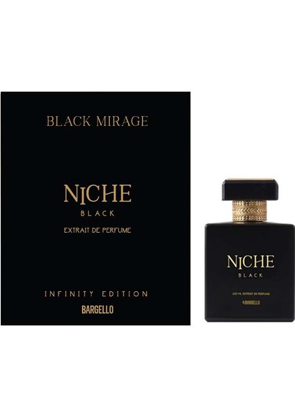 Nıche Infınıty Black Mırage Unısex 100 ml Extraıt De Perfume