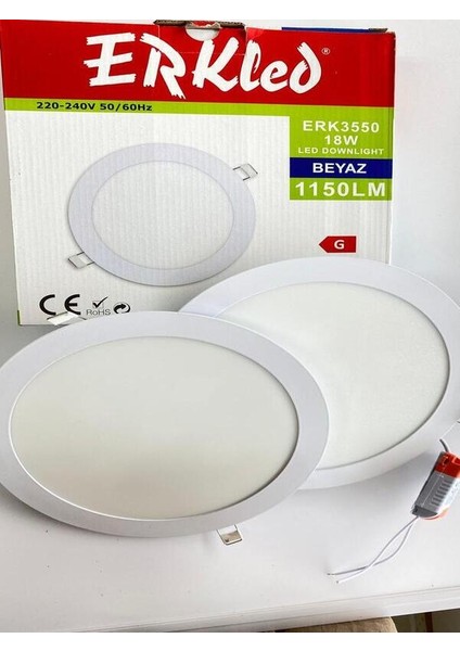 18W Sıva Altı Beyaz LED Spot (Kutu Içerigi 1 ADETTIR) fiyatları