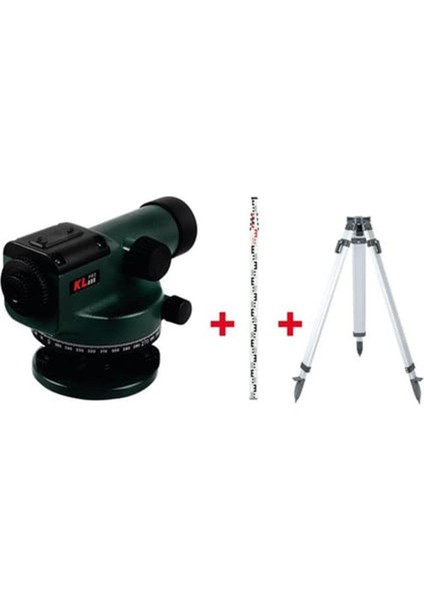 32X Optik Nivo Set ( Tripod + Mira )