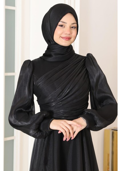 Bahar Tesettür Abiye Siyah fiyatları