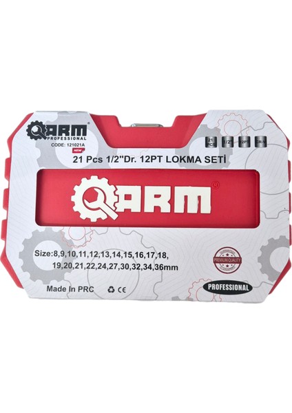 Ht Arm 1/2 Kısa Yıldız Lokma Takımı Seti 21 Parça modelleri