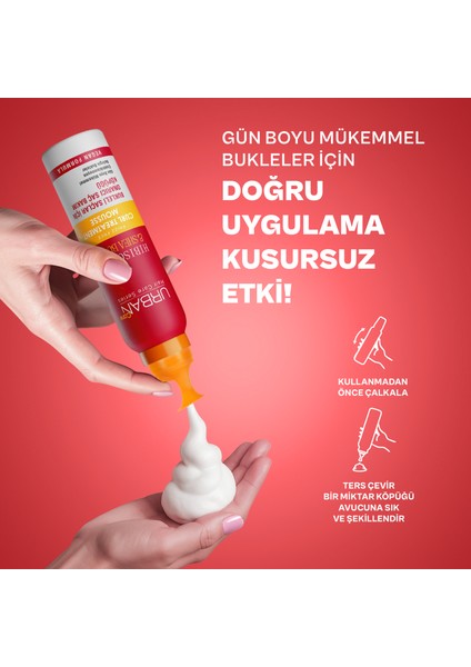 Hibiscus & Shea Butter Bukle Belirginleştirici Onarıcı Saç Bakım Köpüğü 150 ml - vegan modelleri
