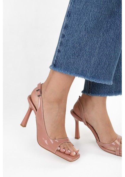 Kadın Tobian Somon Rugan Topuklu Ayakkabı fiyatları