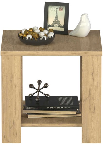 New Line Sehpa - Florida Meşe 50X48X50 cm modelleri