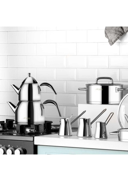 Studio Prestige 20 Parça Cam Kapak İdeal Çelik Çeyiz Seti modelleri