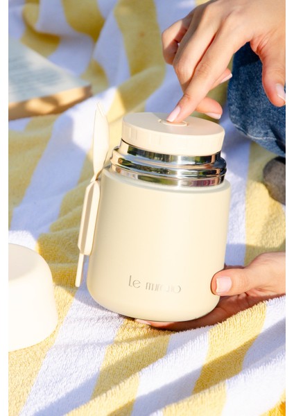 Bon Appétit Yemek Termosu - Vanilla 500 ml fırsatları