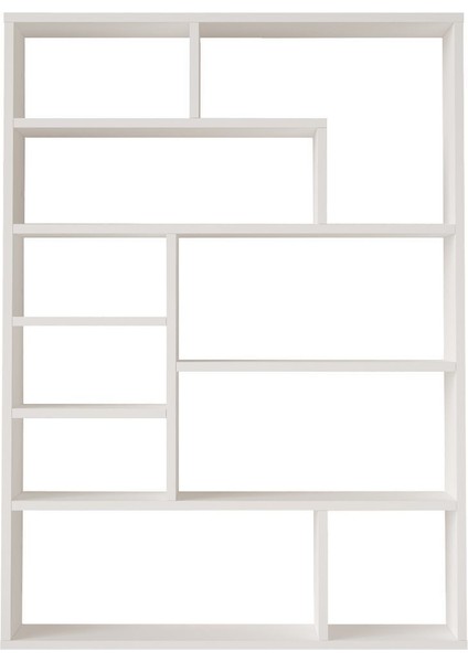 Keemon Kitaplık 124CM Sepet-Beyaz Kee1-Sw fırsatları