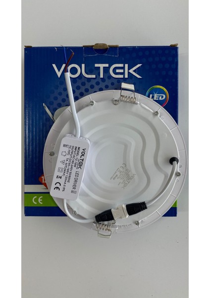 12W Sıva Altı LED Panel Beyaz Kasa (beyaz ışık) fiyatları