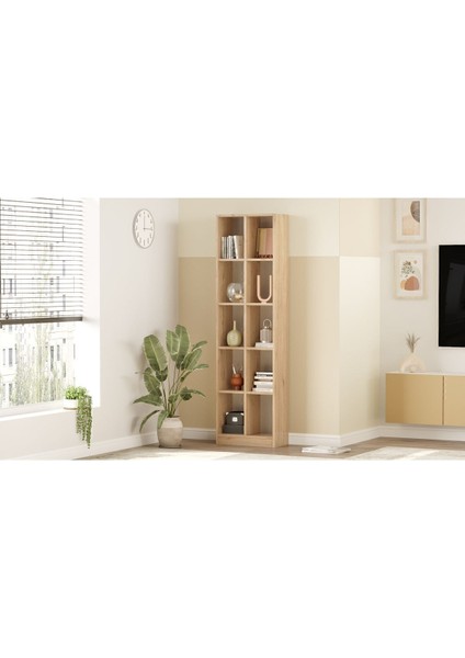 Oscer Geniş Kitaplık 10 Raflı 180CM Sepet Osc1-S modelleri