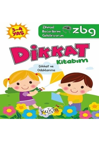 Zbg 3-4 Yaş Dikkat Kitabım