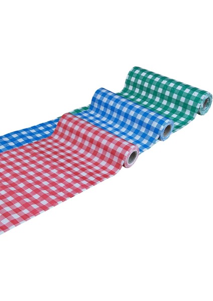 Kırmızı Tek Kullanımlık Masa ve Aktivite Örtüsü, 3 Rulo, 30 Adet, 100X120 cm