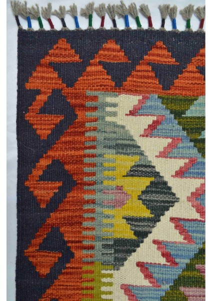 Yün Iplikten El Dokuma Afgan Kilim 100X150 cm (1.5 M²) fırsatları