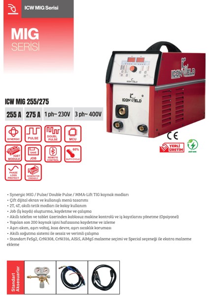 ICW275 Kaynak Makinesi