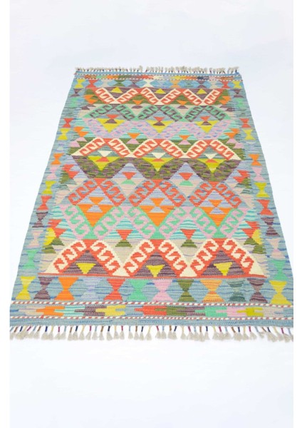 Yün Iplikten El Dokuma Afgan Kilim 83X125 cm (1.04 M²) fiyatları