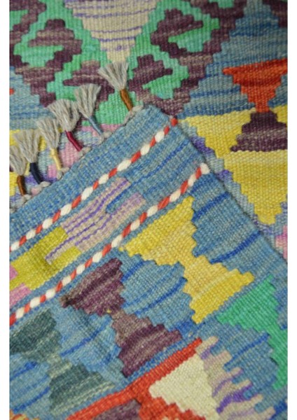 Yün Iplikten El Dokuma Afgan Kilim 83X125 cm (1.04 M²) indirimleri