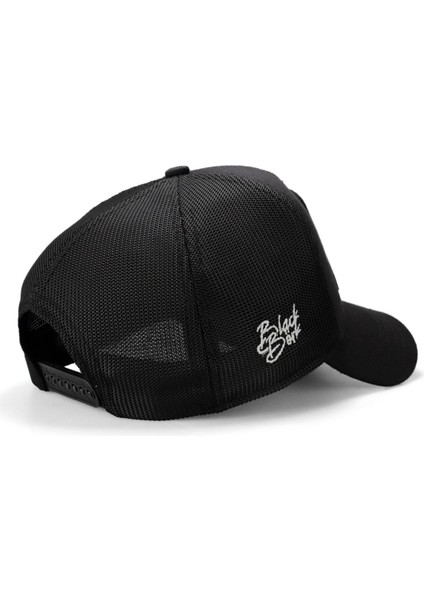 V1 Trucker Kurt - 2 Kod Logolu Unisex Siyah Şapka (Cap) indirimleri