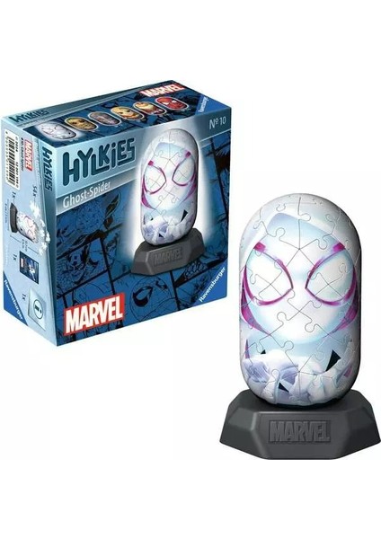 Hylkies Marvel Ghost-Spider 3D Puzzle Figür – 54 Parça Koleksiyon Puzzle Oyuncak