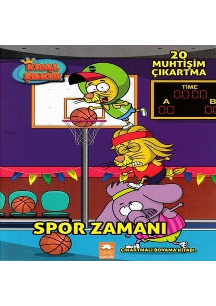 Kral Şakir - Spor Zamanı (Boyama)