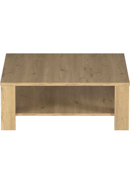 New Line Kare Orta Sehpa - Florida Meşe 90X42X90 cm fırsatları