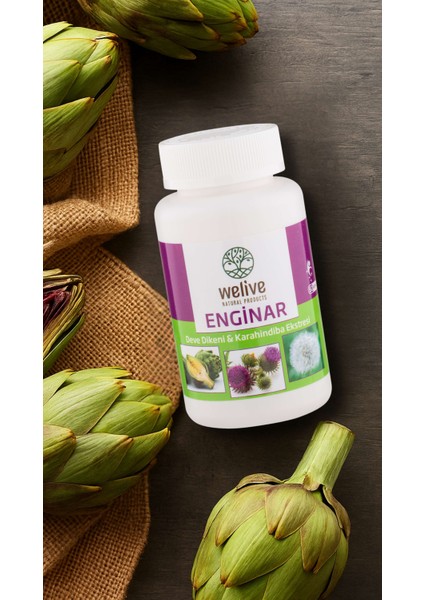 Enginar & Devedikeni & Karahindiba Ekstresi 60 Cap fiyatları