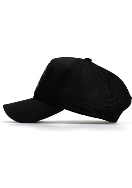 Aslan Logolu Siyah Trucker Şapka indirimleri