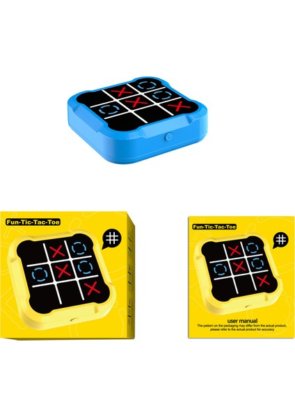Üç Şirket Tic Tac Toe Yeni Masaüstü Oyun Makinesi Çocuk Düşünme Eğitimi Eğitici Oyuncaklar (Yurt Dışından)