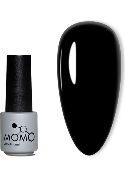 Kalıcı Oje K001 Siyah 4 ml Tüm Tırnak Tiplerine Uygun Uzun Süreli Renk