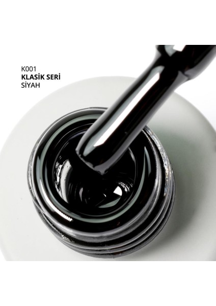 Kalıcı Oje K001 Siyah 4 ml Tüm Tırnak Tiplerine Uygun Uzun Süreli Renk fiyatları