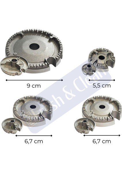 Bosch Pop0C6O12O/01-02-03-04/ Pop6C9O10O/01-02-03-04 Uyumlu Ocak Bek Takımı (8 Parça) fiyatları