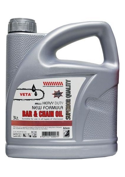 BC30 Kılavuz ve Zincir Yağı 3 Litre