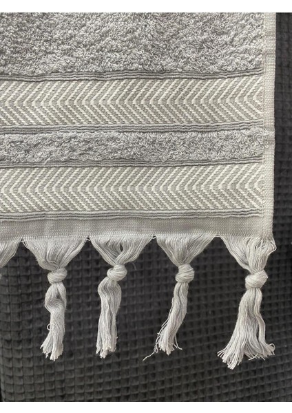 Lora 3’lü Banyo Havlusu Seti – 3 Adet 100X150 Cm, %100 Pamuk, Yumuşak Dokulu, Saçaklı Havlu indirimleri