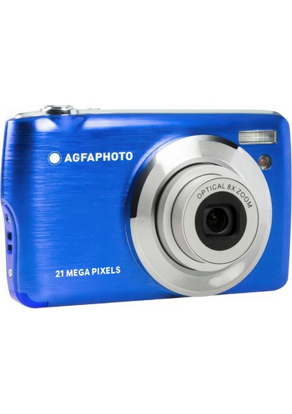 Realishot DC8200 Fotoğraf Makinesi (MAVI)+16GB Sd