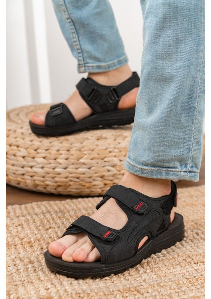 Ortopedik Anatomik Yumuşak Tabanlı Cırtlı Erkek Sandalet Erkek Terlik fiyatları
