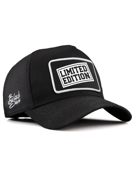 V2 Trucker Limited Edition - 2sb Kod Logolu Unisex Siyah Şapka (Cap)