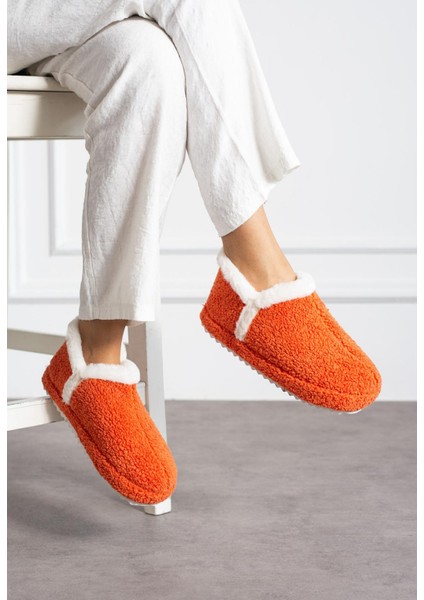 Kadın Panduf Ev Botu Ev Ayakkabısı Kalın Hafif Taban