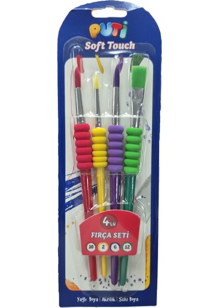 Putı 4 Lu Fırca Setı Blısterlı 11813