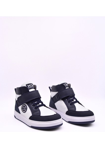 Albert Erkek Çocuk Hakiki Deri Tek Cırtlı Lacivert Bot indirimleri