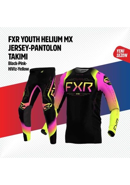 Fxr Siyah Pembe Jersey Pantolon Takımı